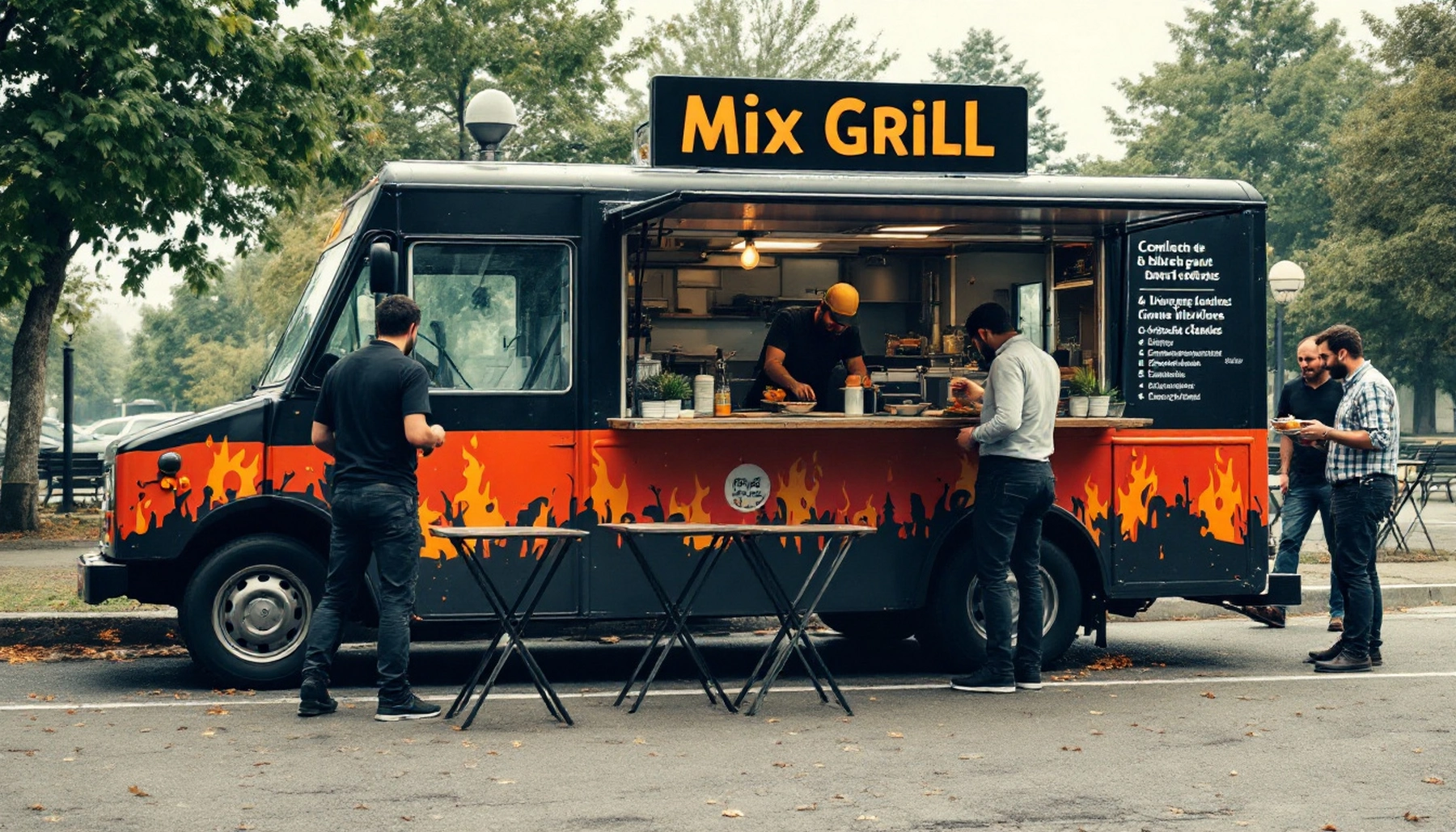 Location Food truck Mix Grill